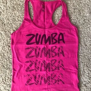 Zumba Fitness Pink Top Size XL